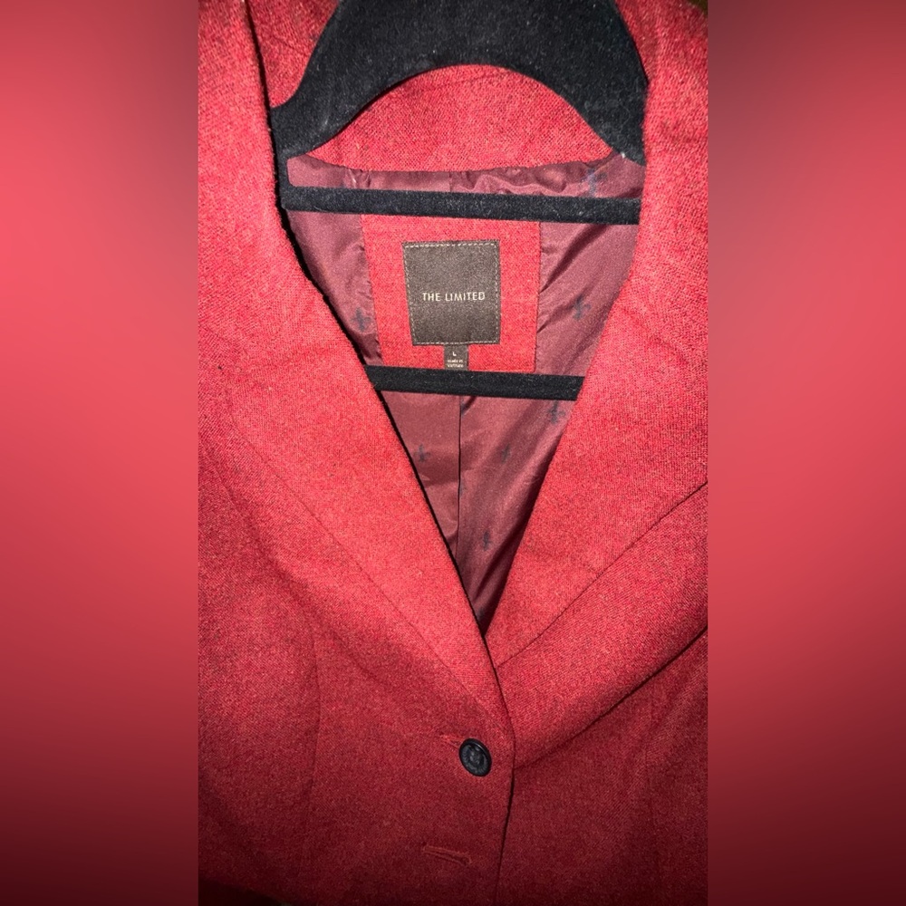 The Limited Women's Scarlet Wool Blazer - Picture 4 of 4